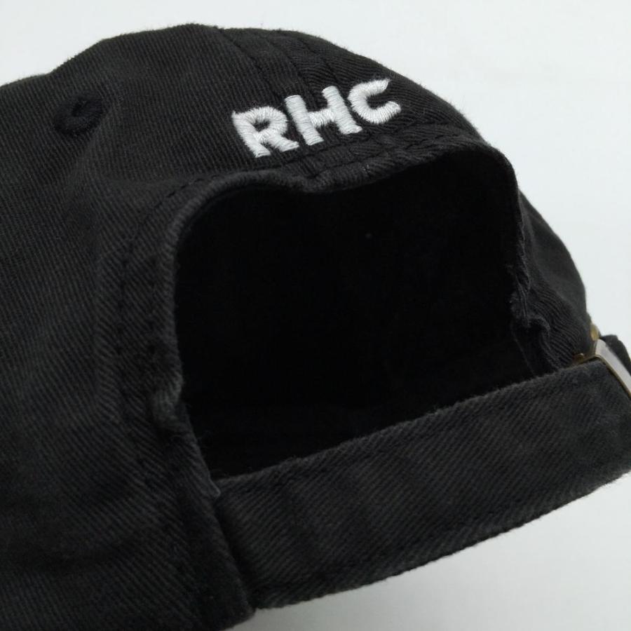 Ron Herman（ロンハーマン） キャップ 黒×白 ロゴ刺しゅう ゴルフ