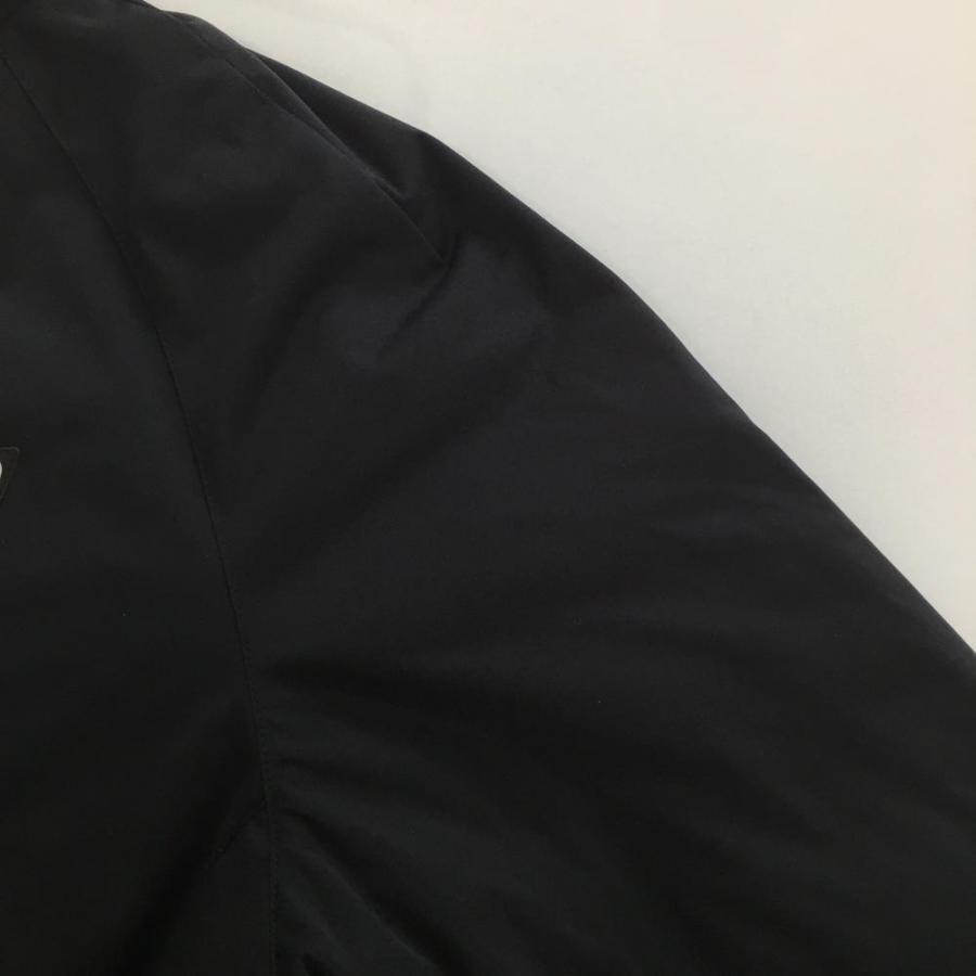 WAAC 【美品】ワック 中綿ジャケット 黒 ロゴワッペン メンズ XL