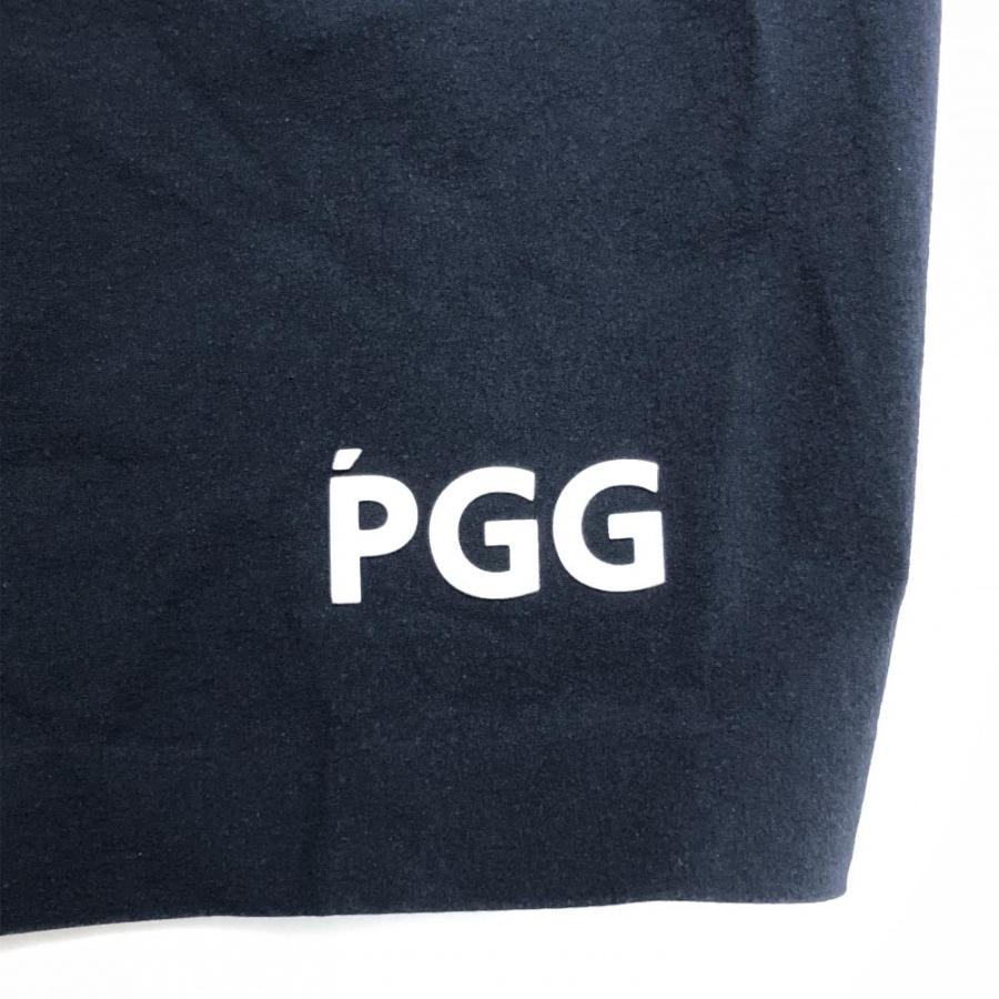 PGG 【美品】PGGパーリーゲイツ ハーフパンツ ネイビー×白 サイドロゴ