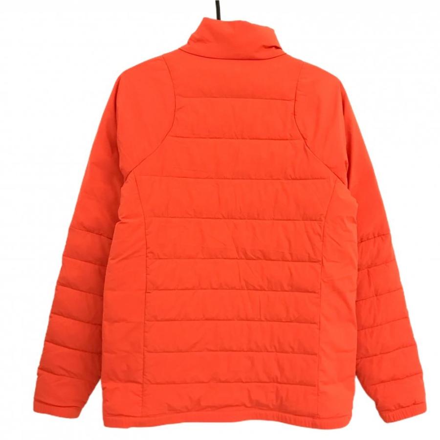 DESCENTE GOLF 【美品】デサントゴルフ 中綿ジャケット オレンジ×黒 肩