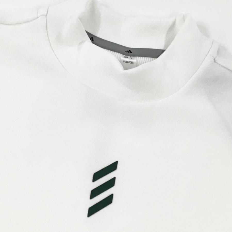 adidas（アディダス） 【新品】アディダス 半袖ハイネックシャツ 白