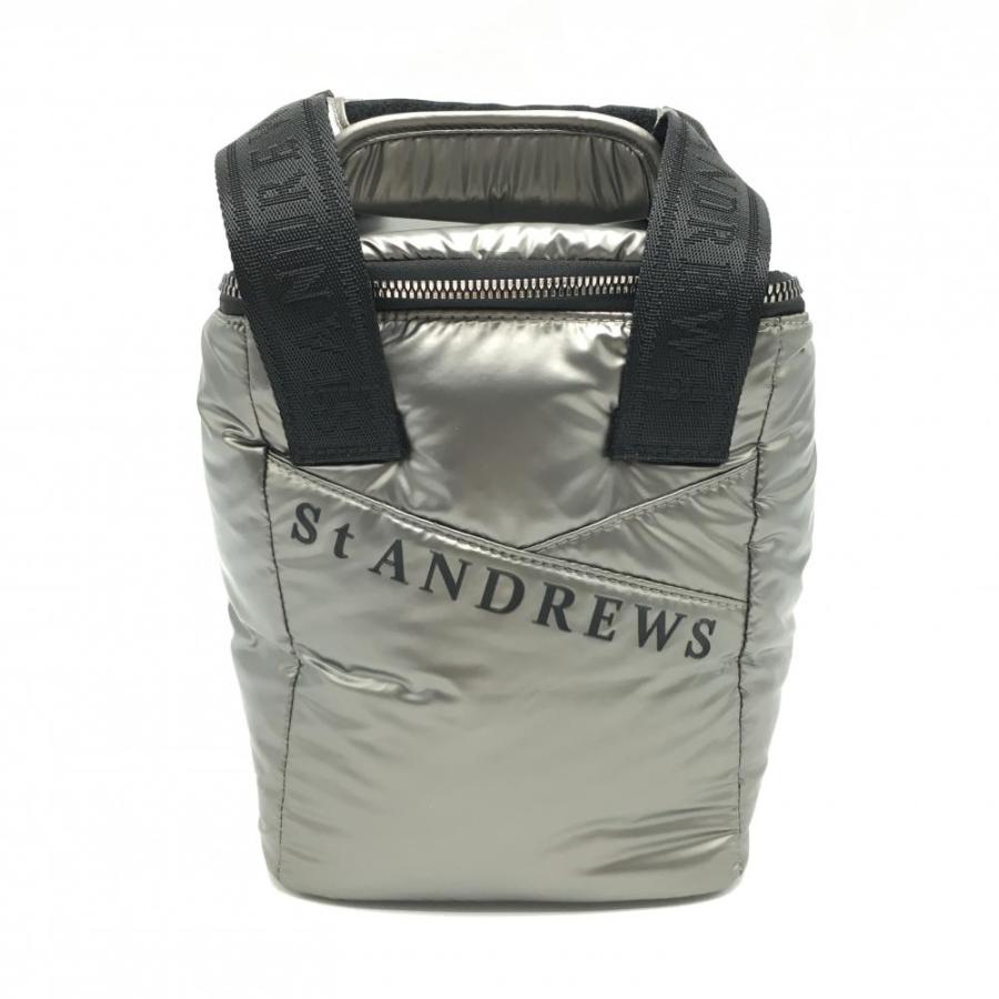 St ANDREWS 【美品】セントアンドリュース 保冷カートバッグ シルバー