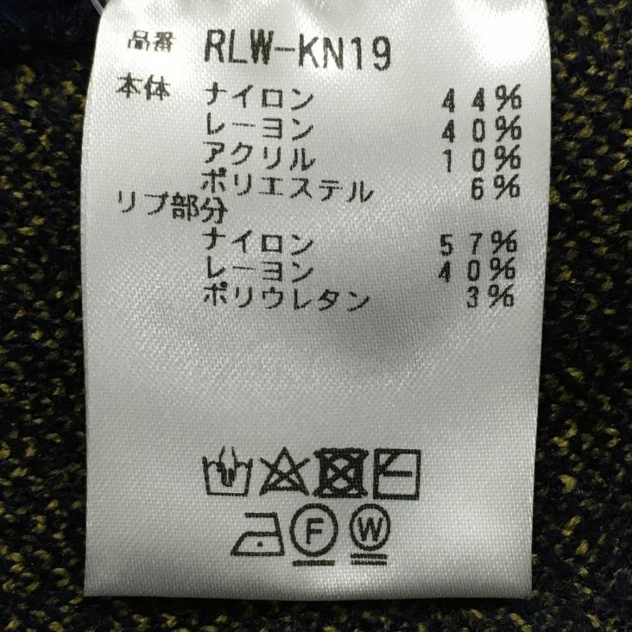 Resurrection 【超美品】レザレクション ハイネックセーター ネイビー
