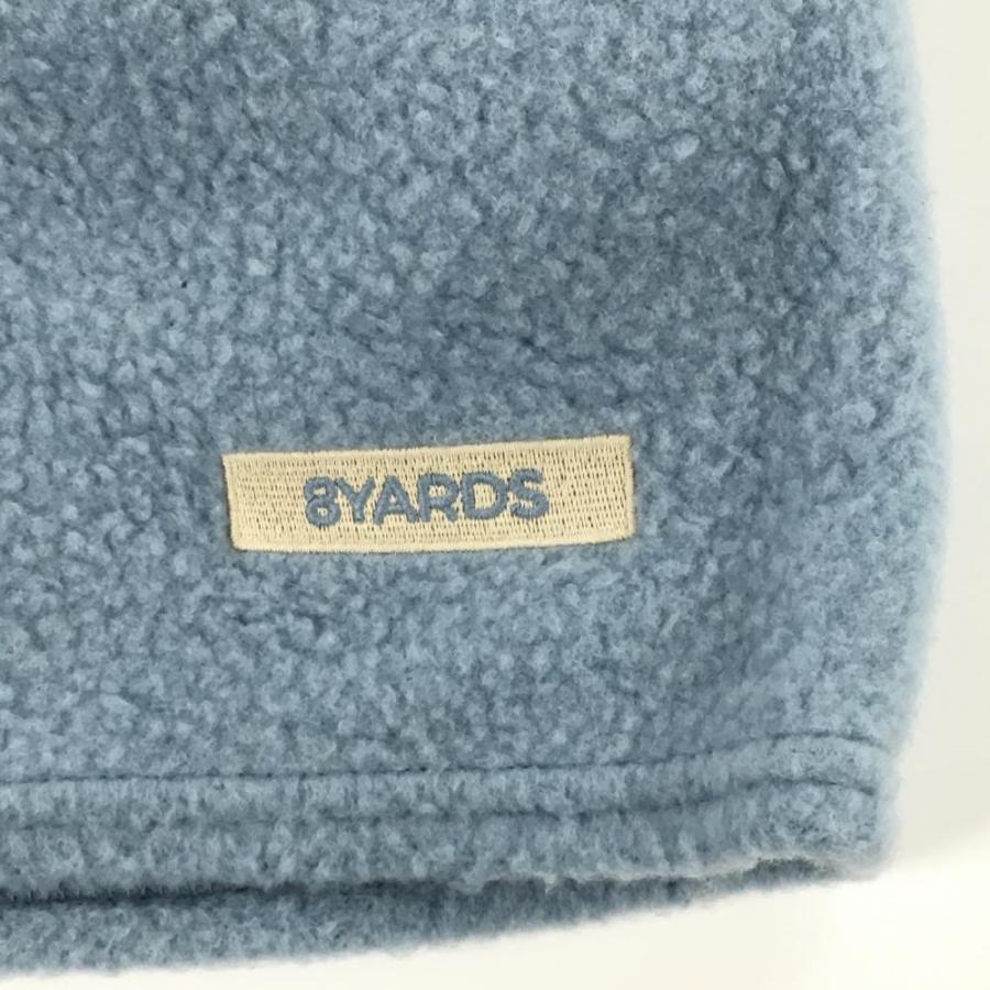 美品】ハチヤーズ ボアスカート ライトブルー 後ろウエストゴム