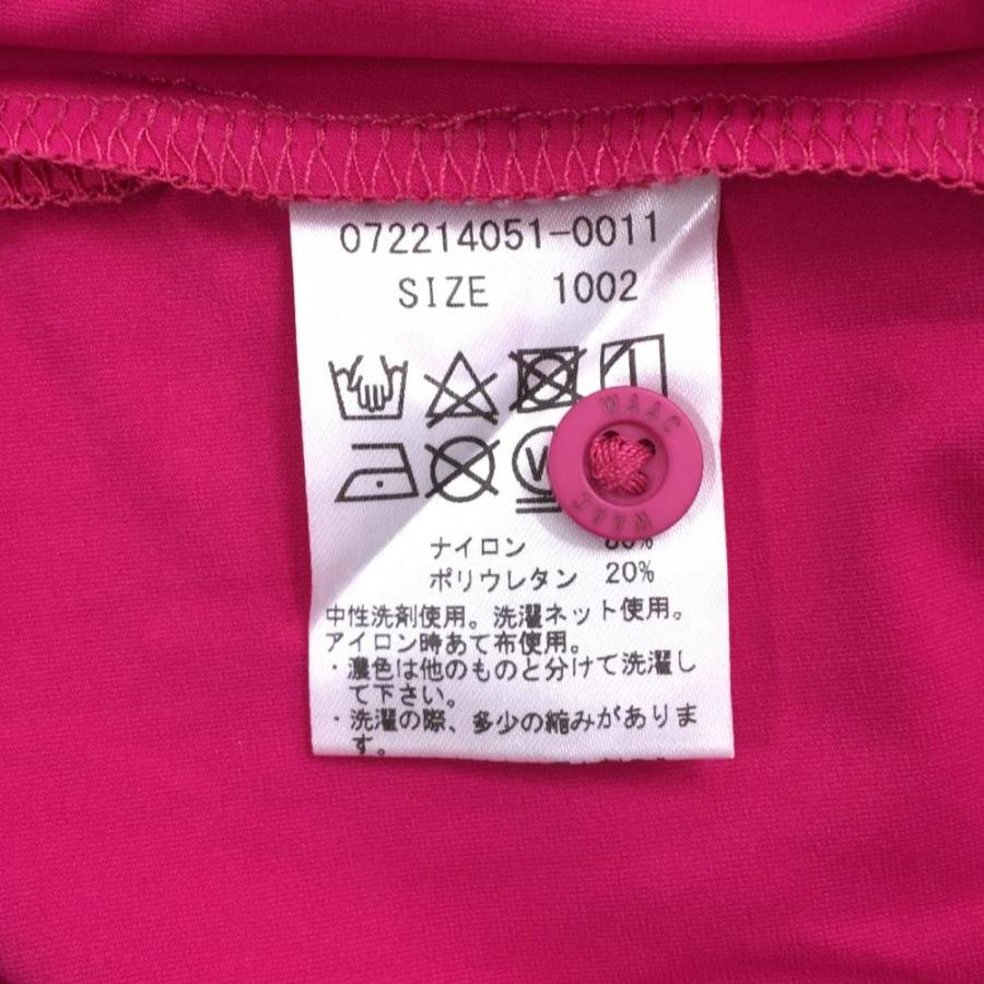 WAAC ワック　春ニット　ピンク　2サイズ　美品 WAAC 【超美品】ワック 長袖ポロシャツ ピンク ナイロン混 スナップ
