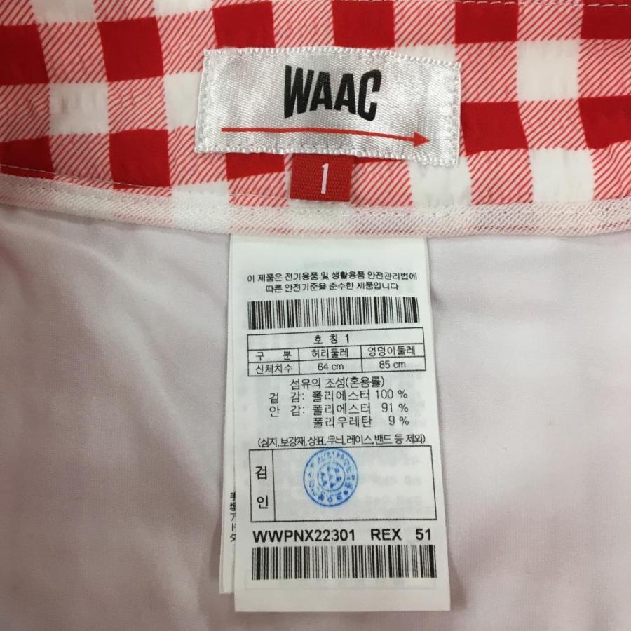 WAAC 【超美品】ワック×ハローキティ キュロットスカート レッド×白
