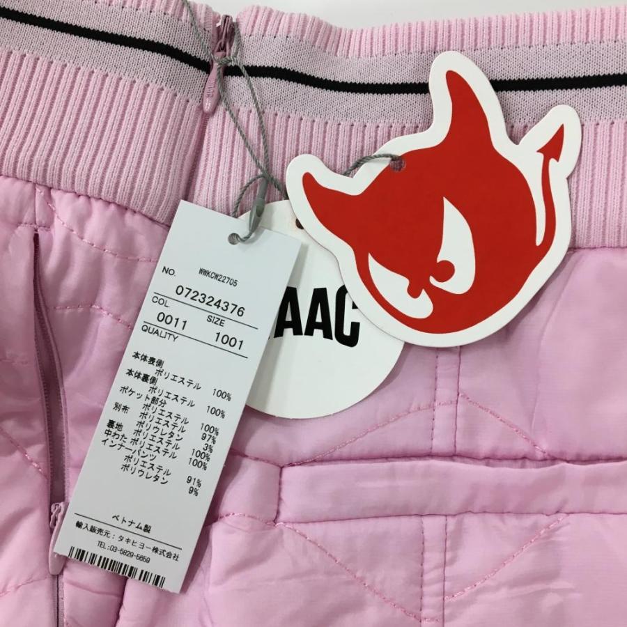 WAAC 【新品】ワック 中綿プリーツスカート ピンク キルティング