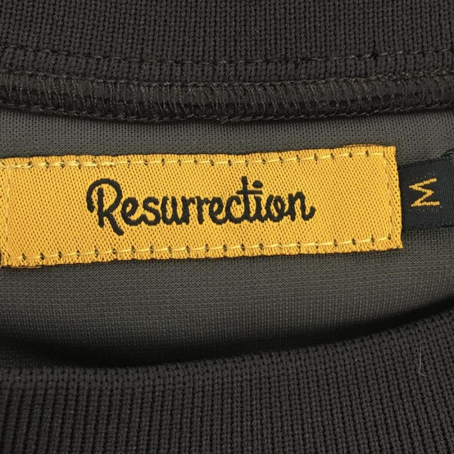 Resurrection 【新品】レザレクション 異素材スニード グレー×ダーク