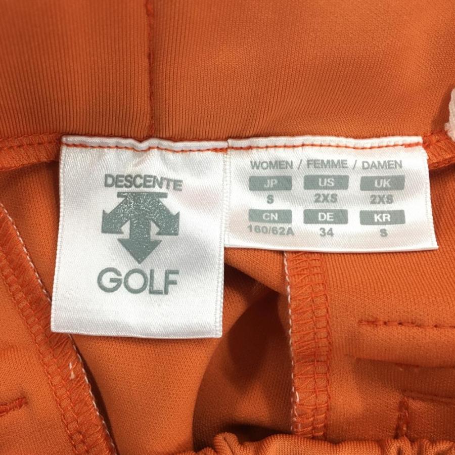 DESCENTE GOLF 【超美品】デサントゴルフ ストレッチスカート オレンジ