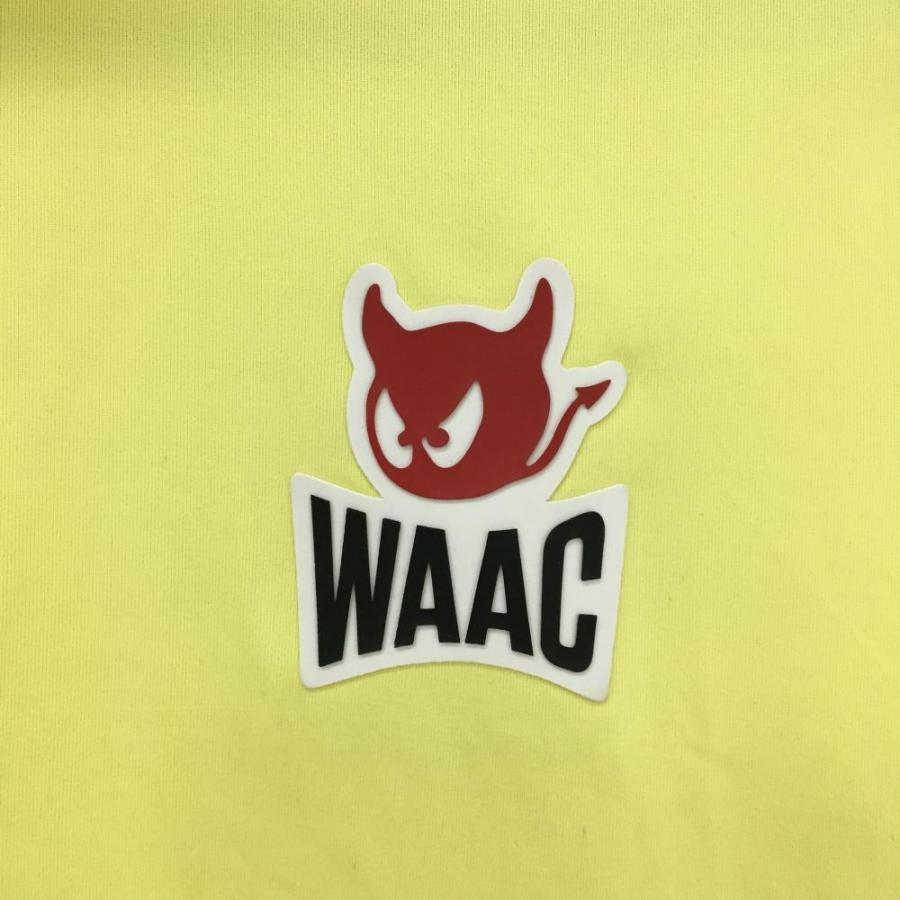 WAAC 【美品】ワック ハイネックインナーシャツ イエロー バック