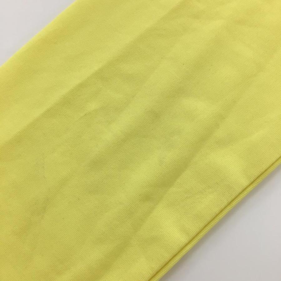 WAAC 【美品】ワック ハイネックインナーシャツ イエロー バック