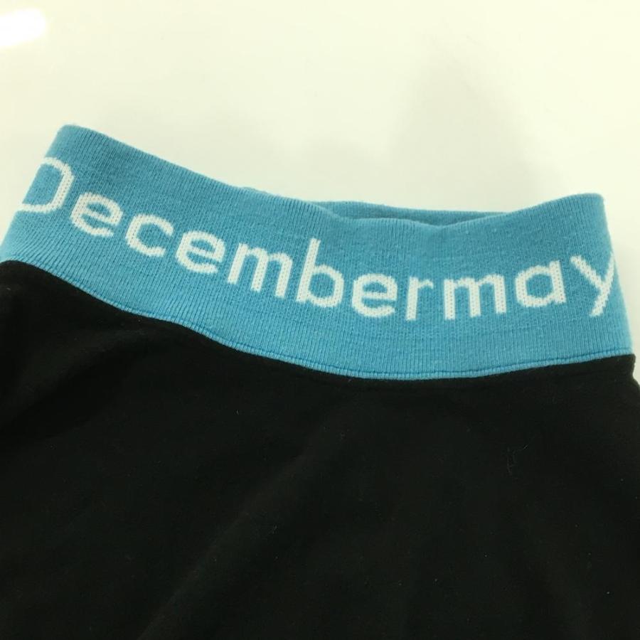 DECEMBERMAY（ディセンバーメイ） 長袖ハイネックシャツ 黒×ライト