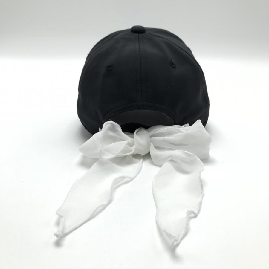 DESCENTE GOLF 【超美品】デサントゴルフ キャップ 黒 スワロフスキー