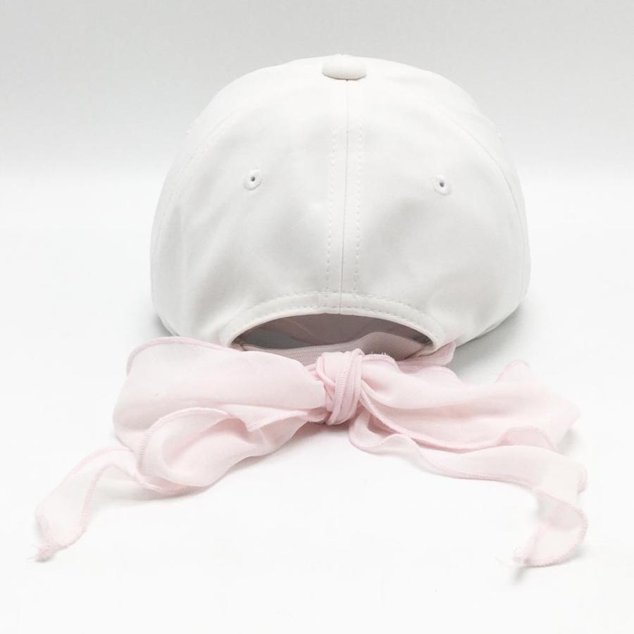 DESCENTE GOLF 【美品】デサントゴルフ キャップ 白 スワロフスキー