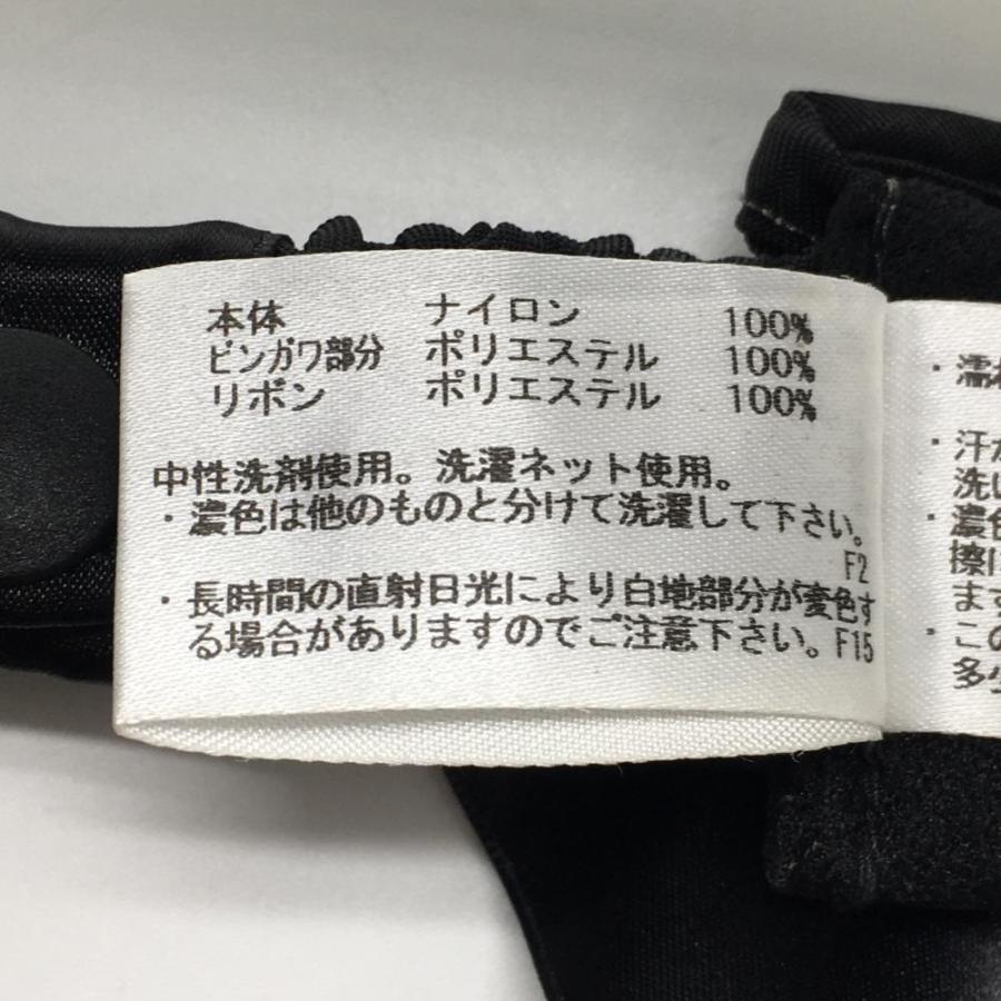 G/FORE（ジーフォア） サンバイザー 黒 リボン着脱可 つば・リボン汚れ