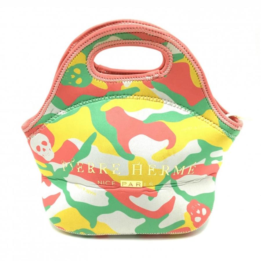 MARK&LONA（マークアンドロナ） カートバッグ ピンク×グリーン