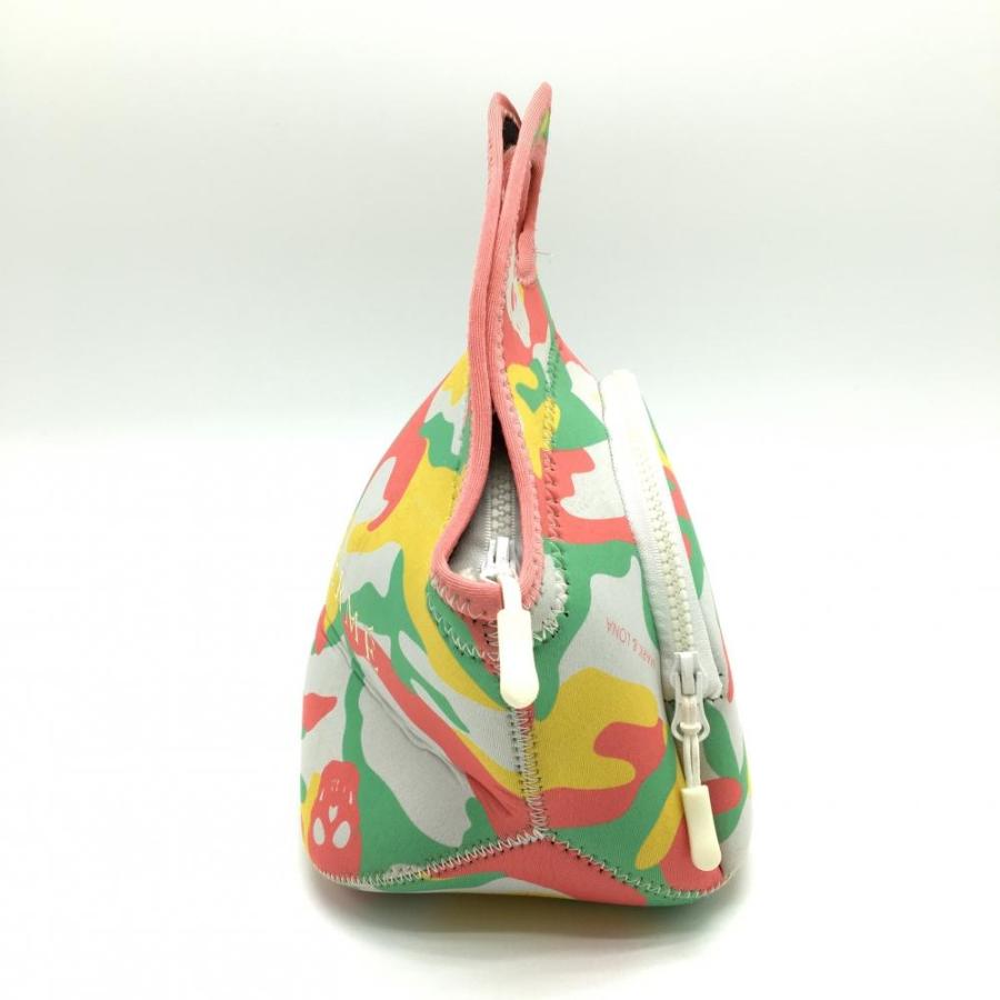 MARK&LONA（マークアンドロナ） カートバッグ ピンク×グリーン