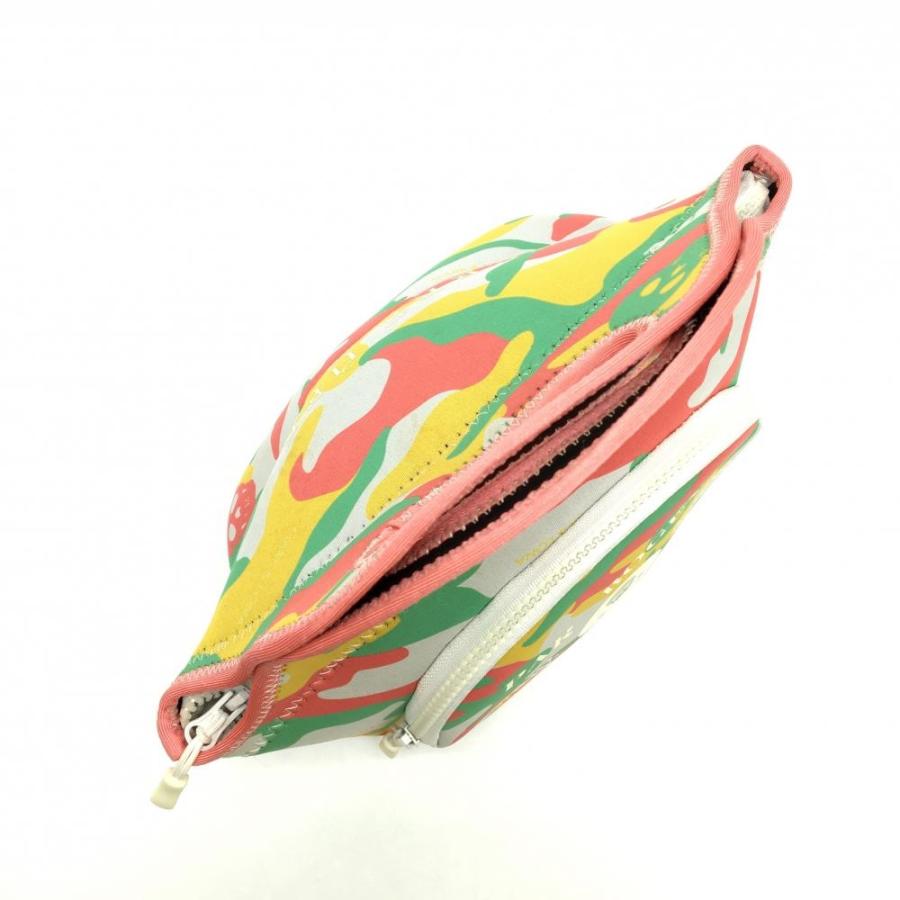 MARK&LONA（マークアンドロナ） カートバッグ ピンク×グリーン