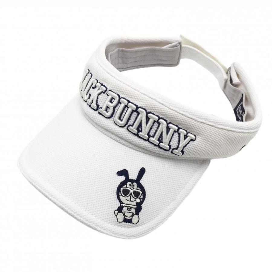 新品】ジャックバニー×ドラえもん サンバイザー 白 コットン100％ FR
