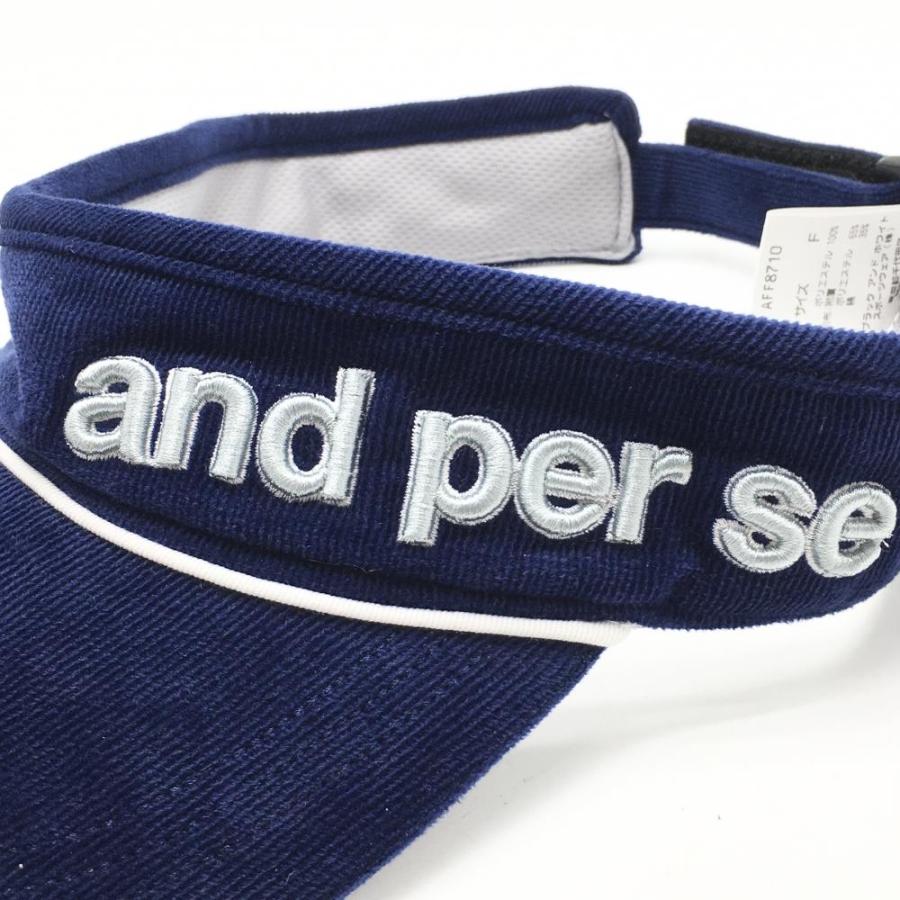 and per se（アンパスィ） 【超美品】アンパスィ サンバイザー