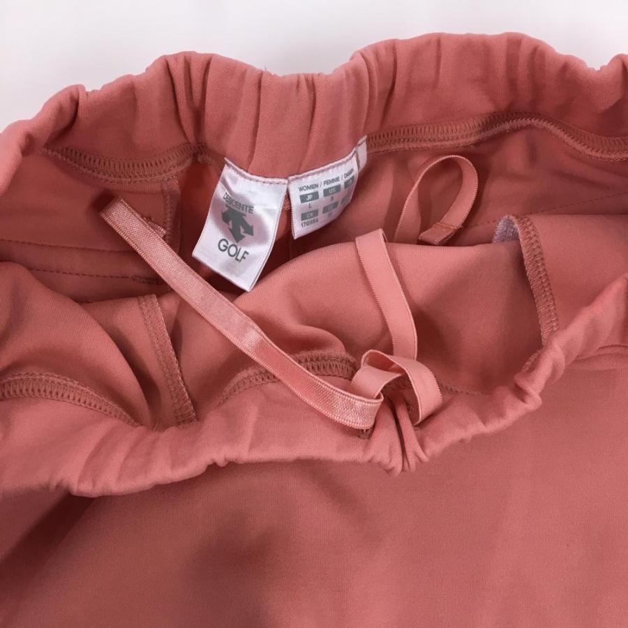DESCENTE GOLF 【美品】デサントゴルフ スカート ピンク サイドロゴ