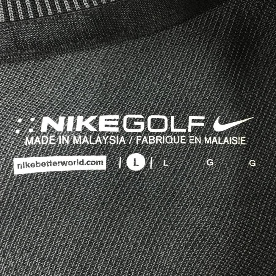 NIKE（ナイキ） 【美品】ナイキゴルフ 中綿切替ジャケット 黒×グレー