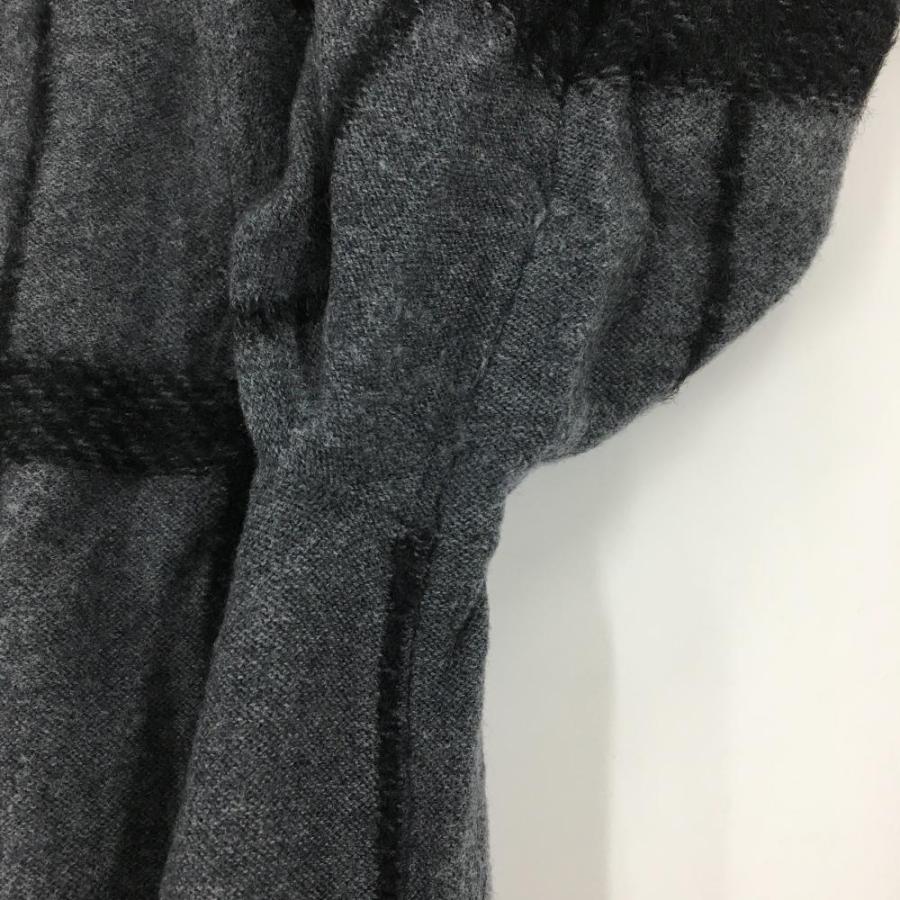 St ANDREWS ニット ウール チェック ゴルフ St ANDREWS 【美品】セントアンドリュース セーター グレー×黒