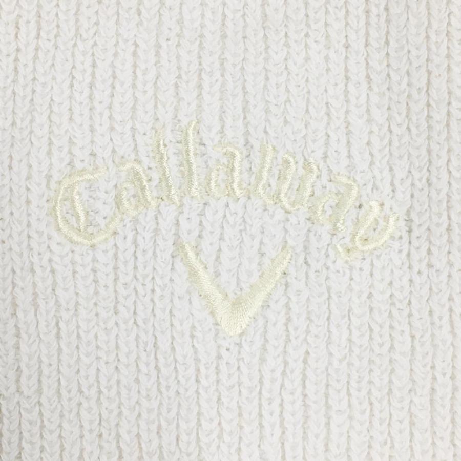 Callaway（キャロウェイ） 【新品】キャロウェイ ニットベスト 白 ロゴ