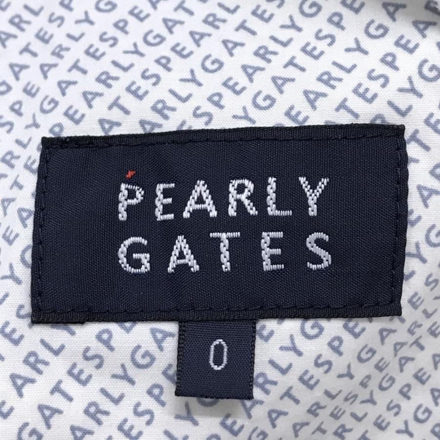 PEARLY GATES（パーリーゲイツ） ジョガーパンツ 黒系 織生地 サイド