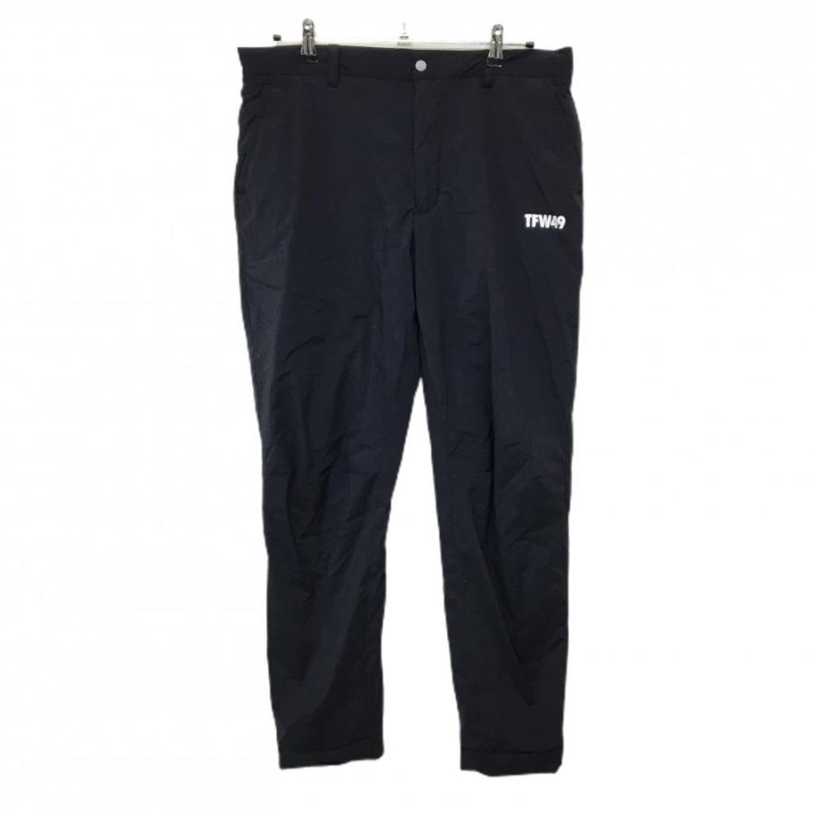 TFW49 【超美品】TFW49 ナイロンパンツ ネイビー 裏地メッシュ ロゴ