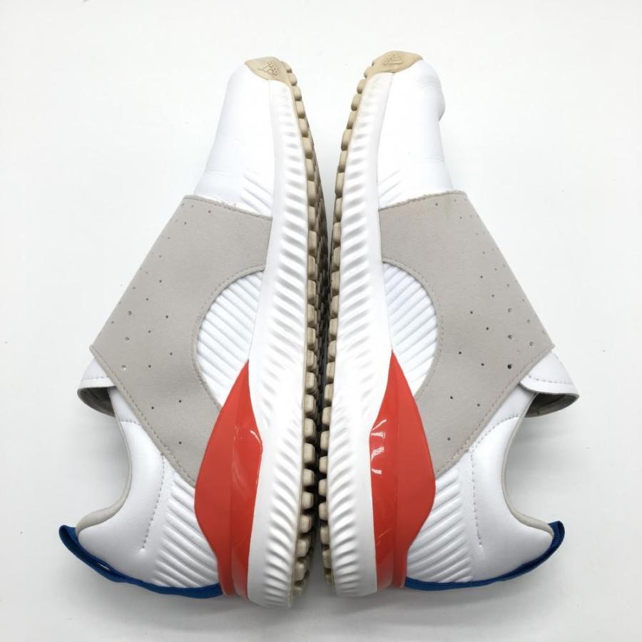 adidas（アディダス） 【美品】アディダス ゴルフシューズ 白×ブルー