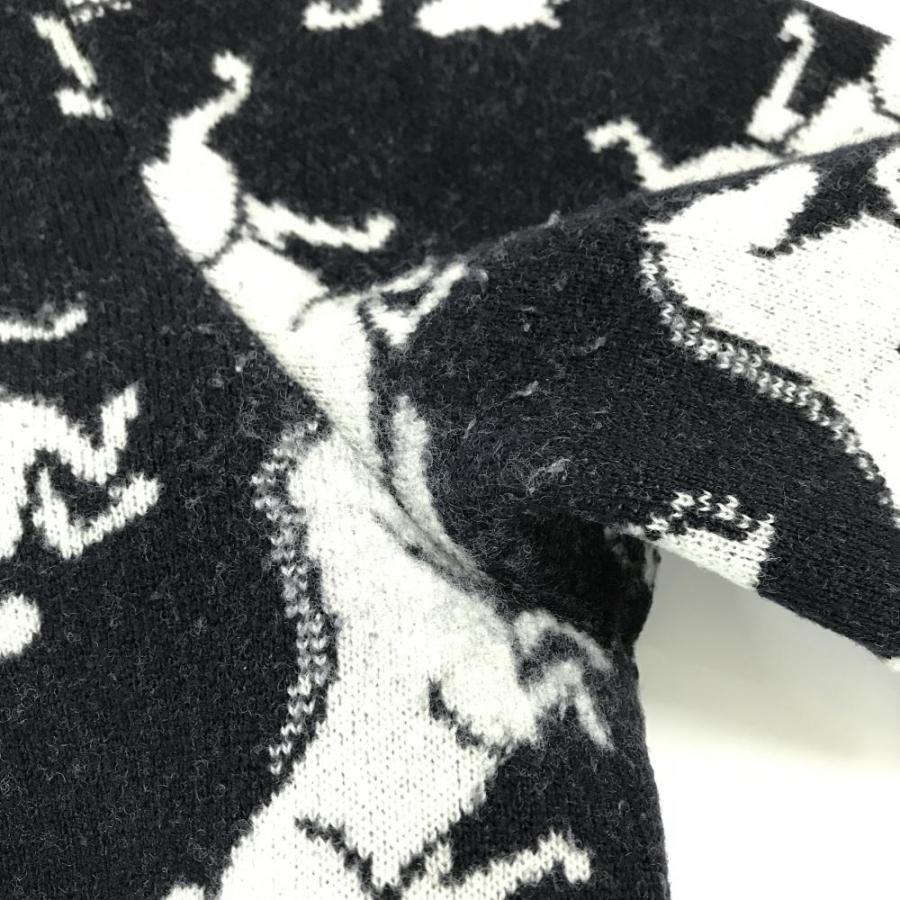 PEARLY GATES（パーリーゲイツ） セーター ネイビー×白 ポニー柄