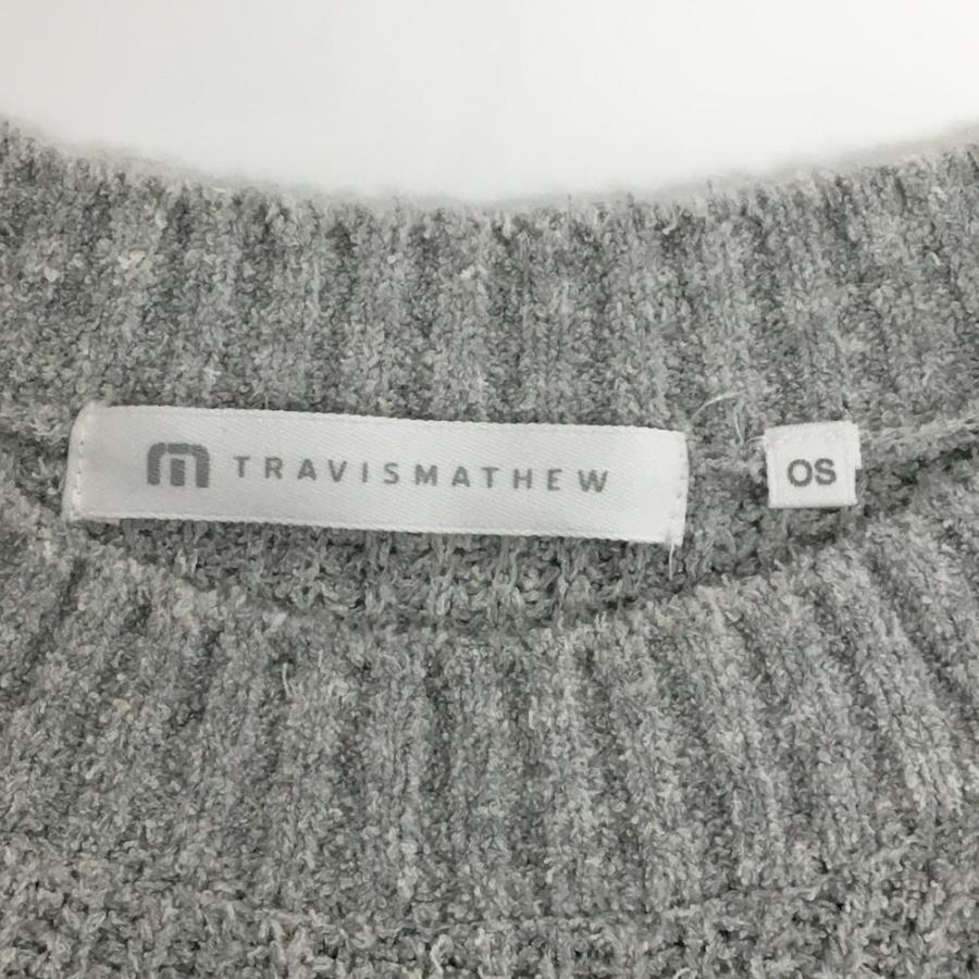 TRAVISMATHEW 【美品】トラヴィスマシュー ニットベスト グレー