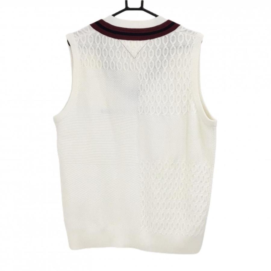 TOMMY HILFIGER GOLF（トミー ヒルフィガー ゴルフ） ニットベスト 白