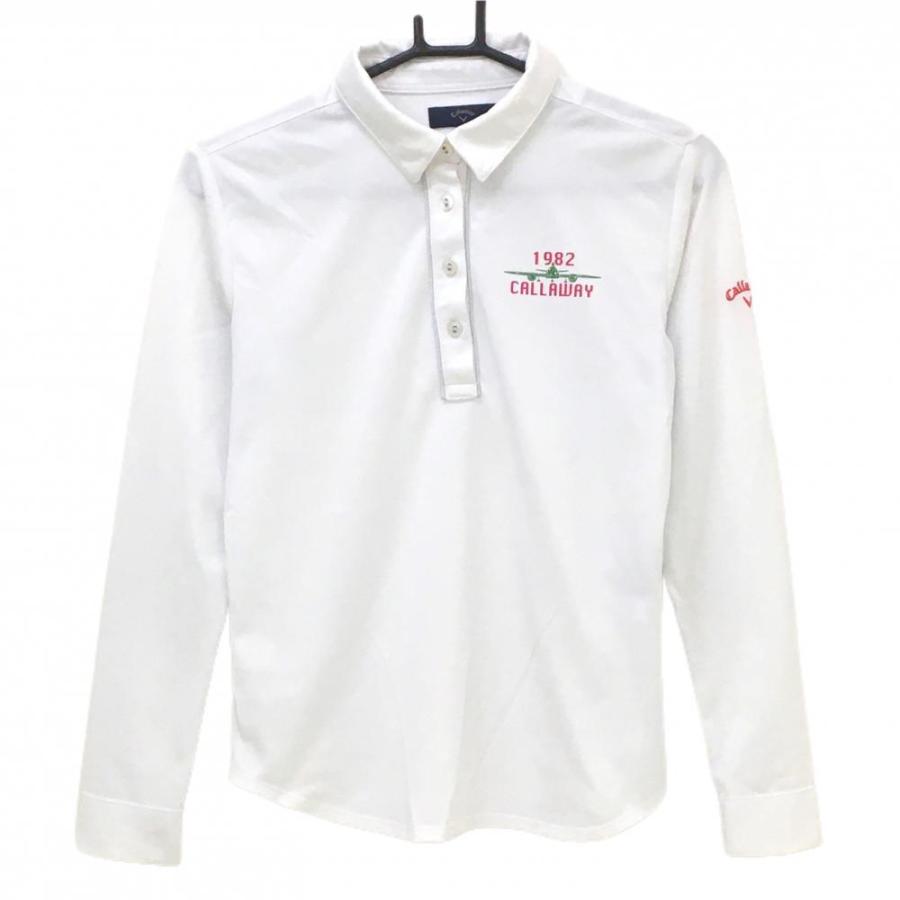Callaway（キャロウェイ） 【超美品】キャロウェイ 長袖ポロシャツ 白
