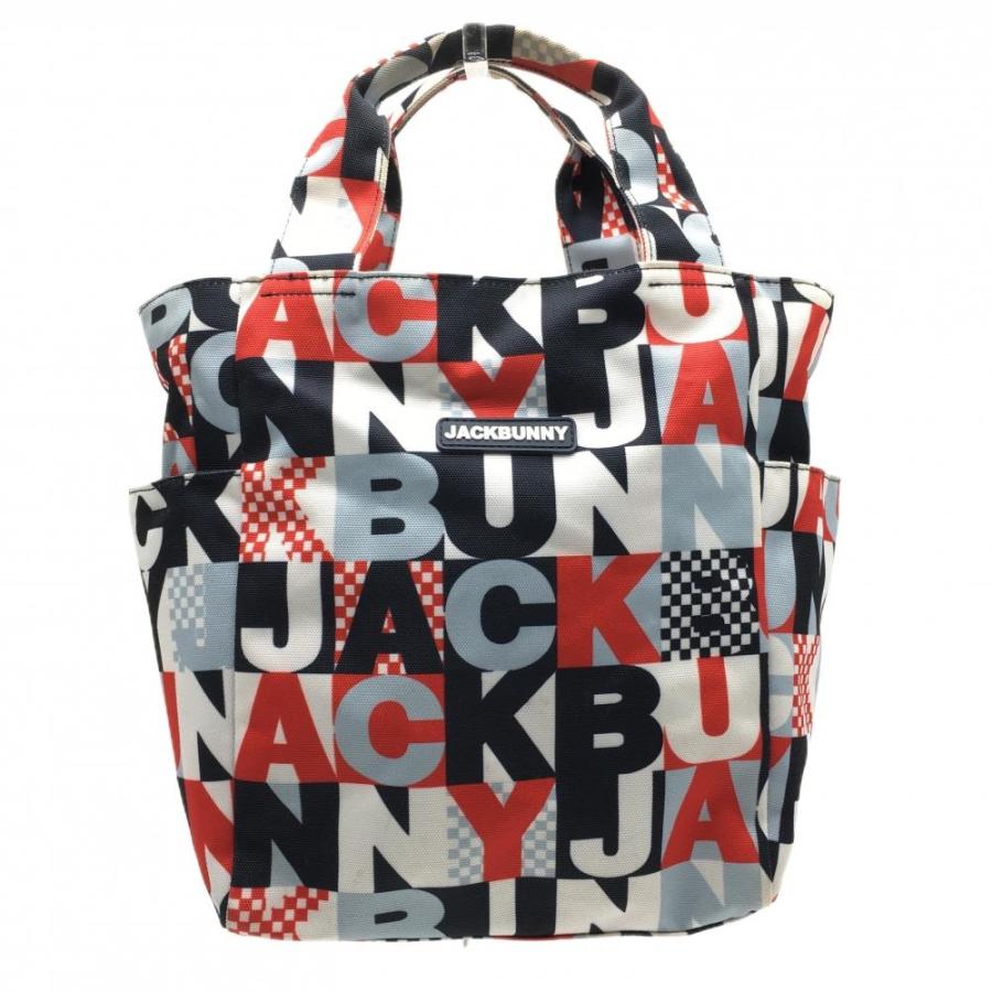 Jack Bunny!!（ジャックバニー） カートバッグ 白×ネイビー×レッド