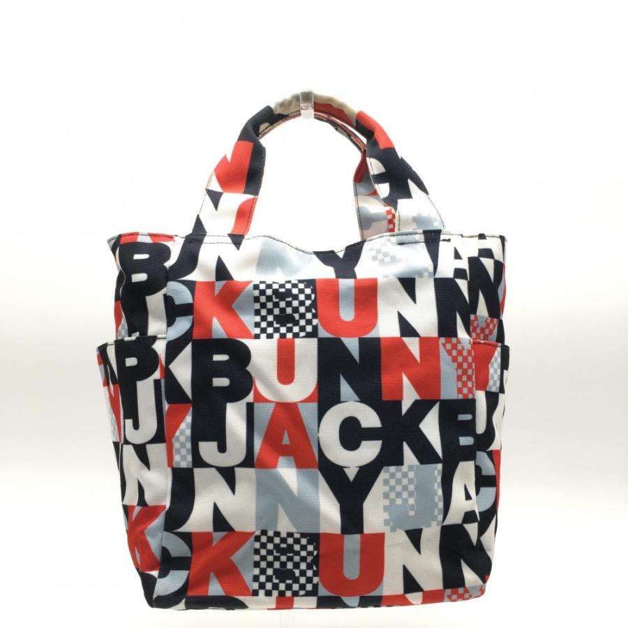 Jack Bunny!!（ジャックバニー） カートバッグ 白×ネイビー×レッド