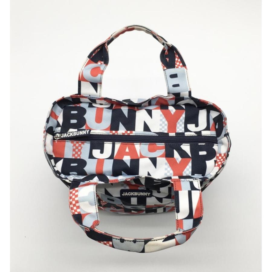 Jack Bunny!!（ジャックバニー） カートバッグ 白×ネイビー×レッド