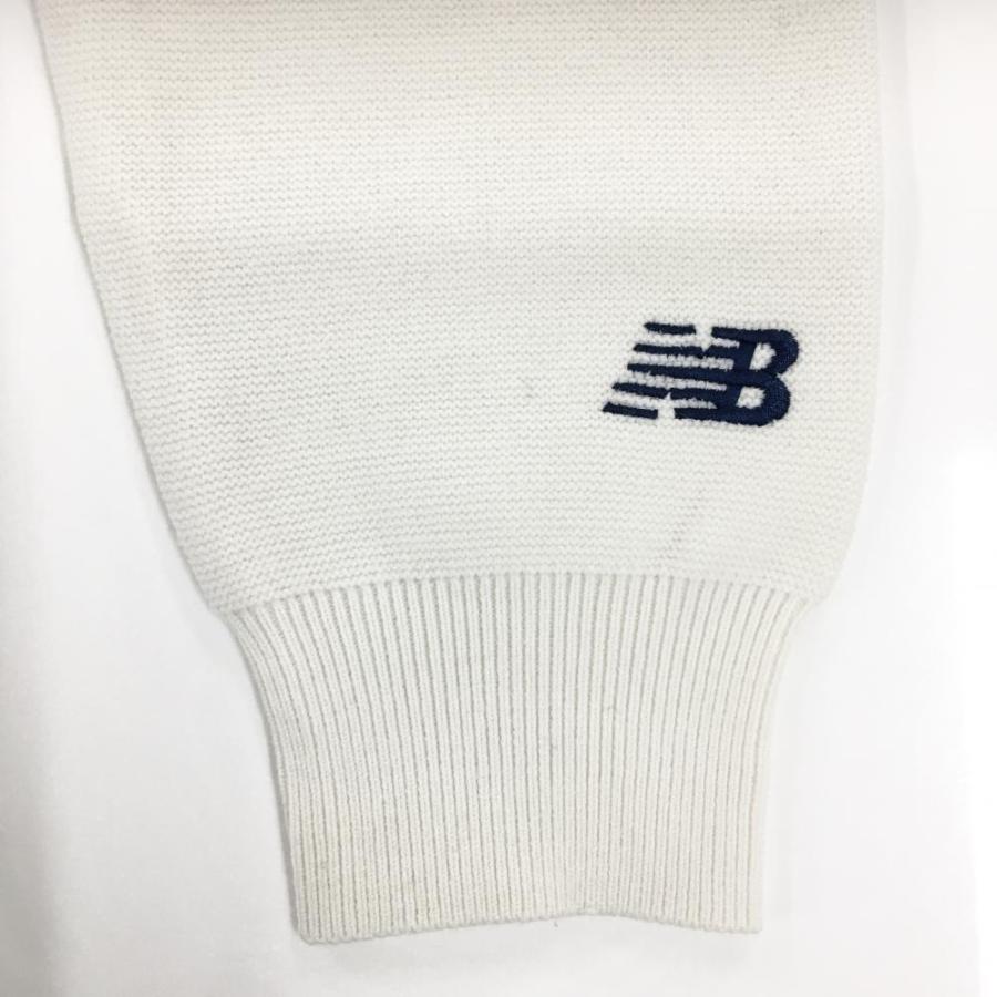 New Balance Golf（ニューバランスゴルフ） セーター 白系×ネイビー