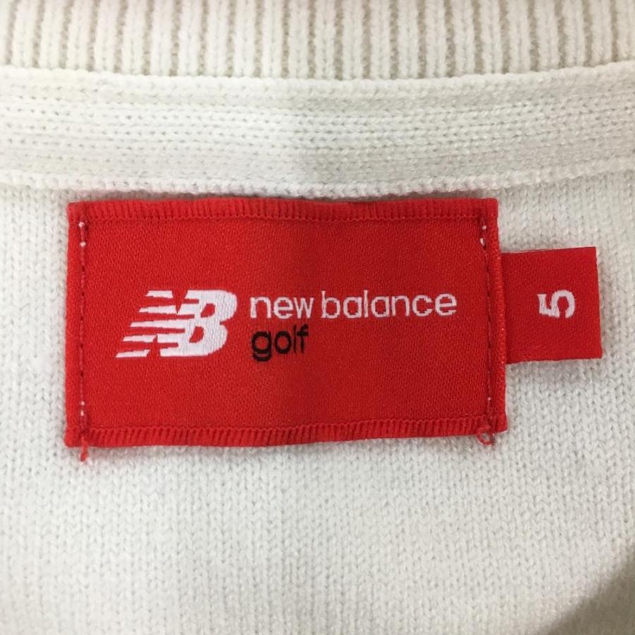 New Balance Golf（ニューバランスゴルフ） セーター 白系×ネイビー