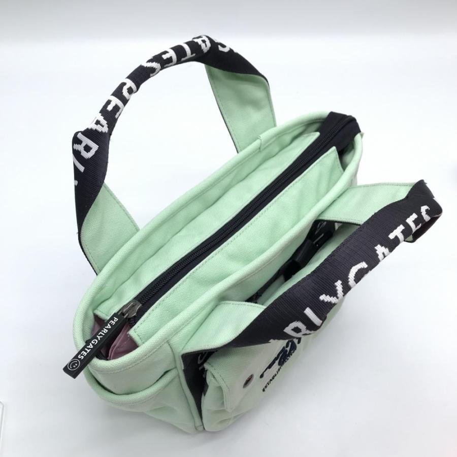 PEARLY GATES（パーリーゲイツ） カートバッグ ペールグリーン 内外