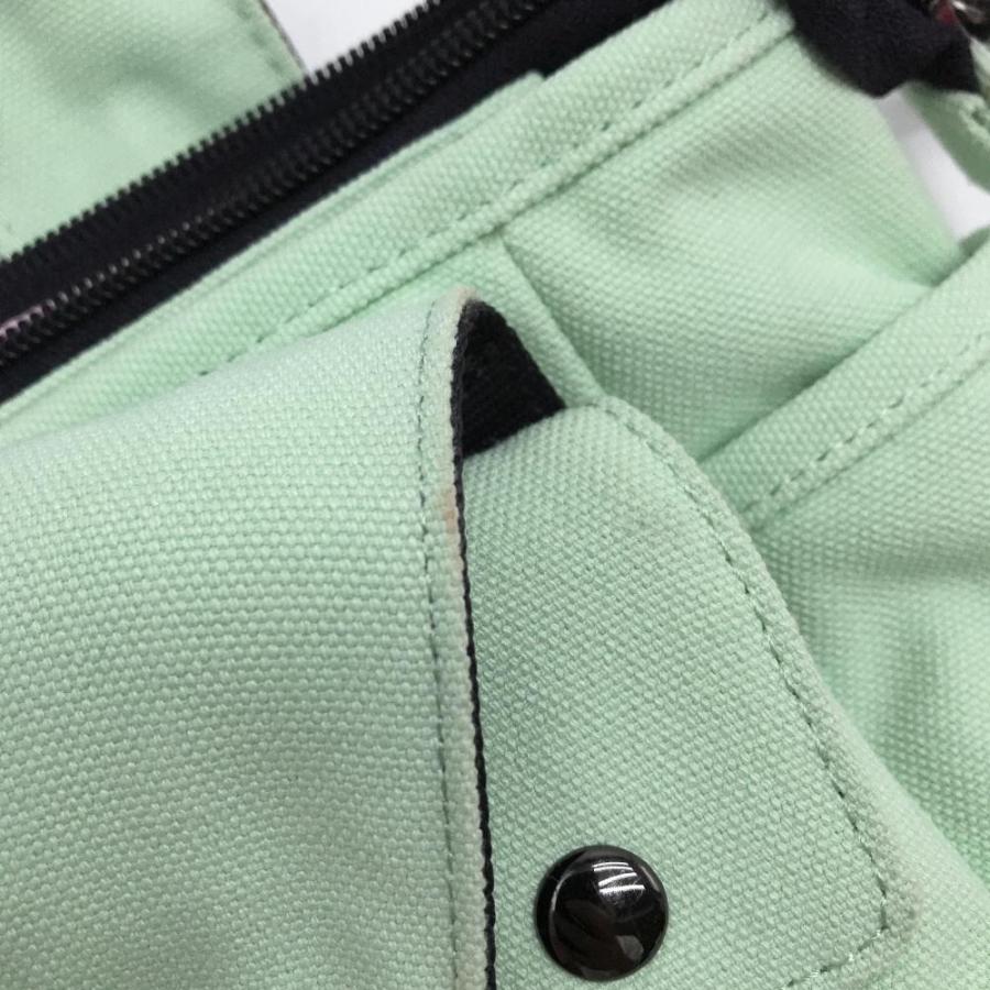 PEARLY GATES（パーリーゲイツ） カートバッグ ペールグリーン 内外