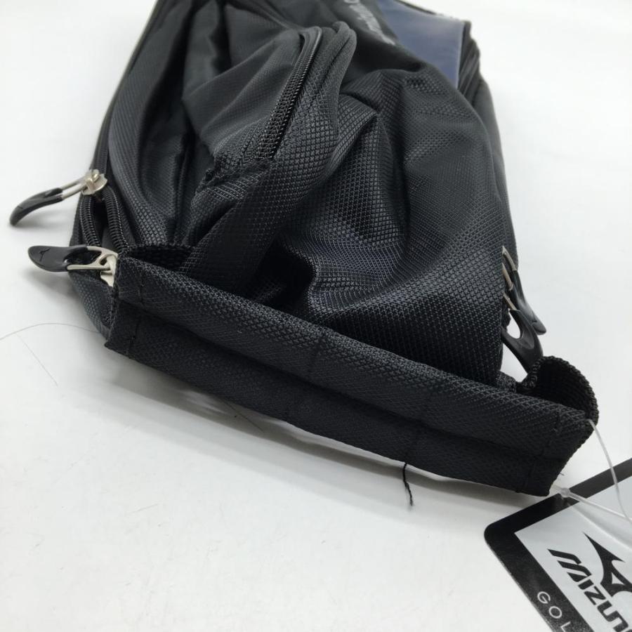 MIZUNO（ミズノ） 【新品】ミズノ シューズケース 黒×ブルー ロゴ
