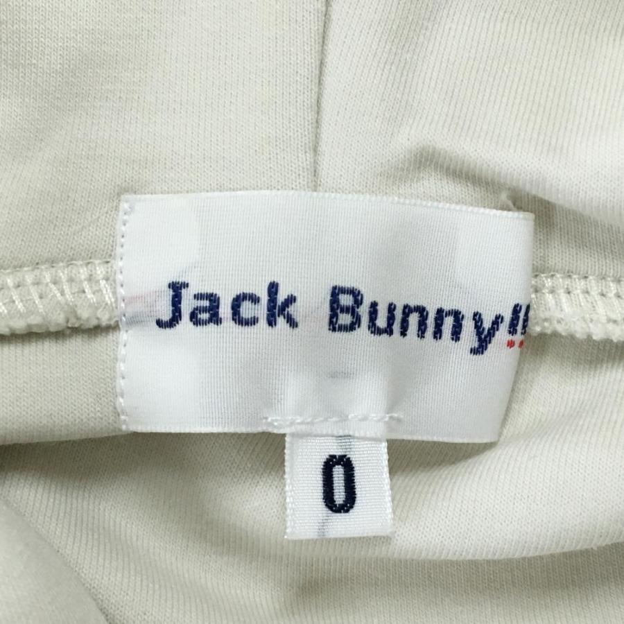 Jack Bunny!!（ジャックバニー） パーカー ライトベージュ×黒 下部