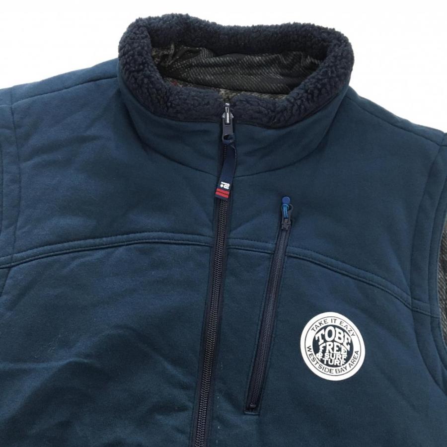 Rosasen（ロサーセン） 【美品】ロサーセン リバーシブルベスト 黒