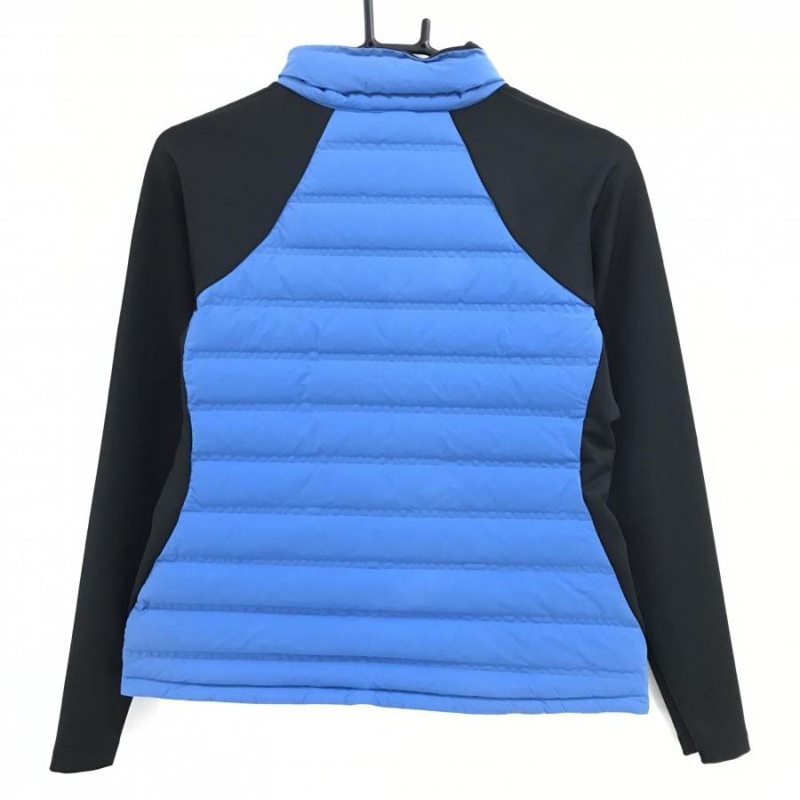 DESCENTE GOLF 【美品】デサントゴルフ 切替ダウンジャケット ブルー