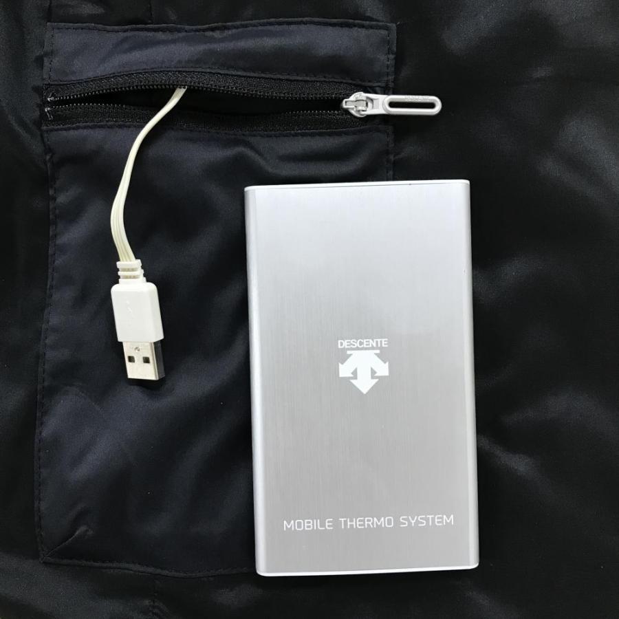 DESCENTE GOLF(デサントゴルフ)中綿ジャケット　モバイルサーモ DESCENTE GOLF デサントゴルフ モバイルサーモ中綿ジャケット イエロー