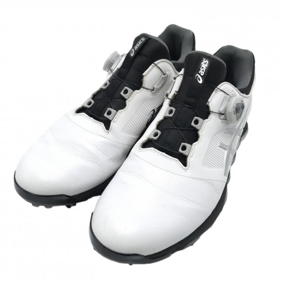 ASICS（アシックス） ゴルフシューズ 白×黒 TGN922 ゲルエースプロX