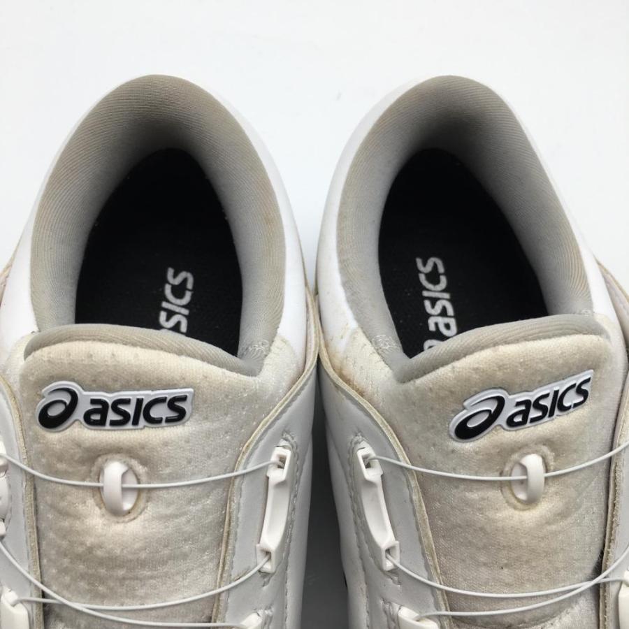 ASICS（アシックス） ゴルフシューズ 白×黒 1111A229 ゲルエースプロM