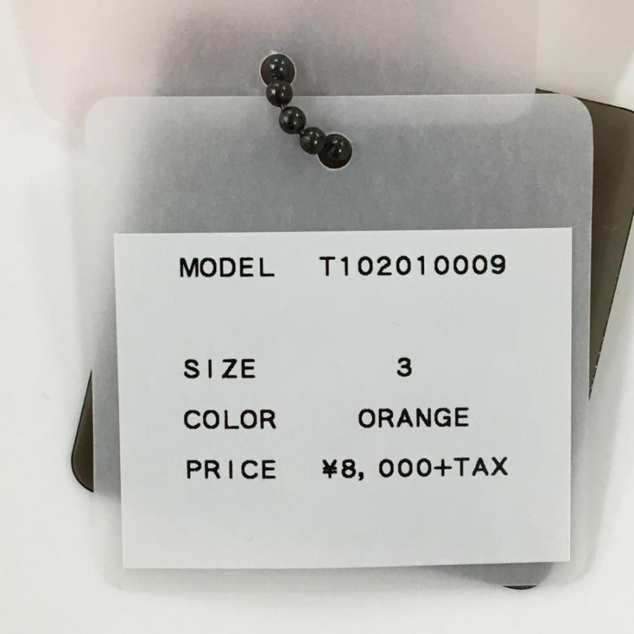 TFW49 【新品】TFW49 ノースリーブポシャツ 蛍光オレンジ メッシュ 